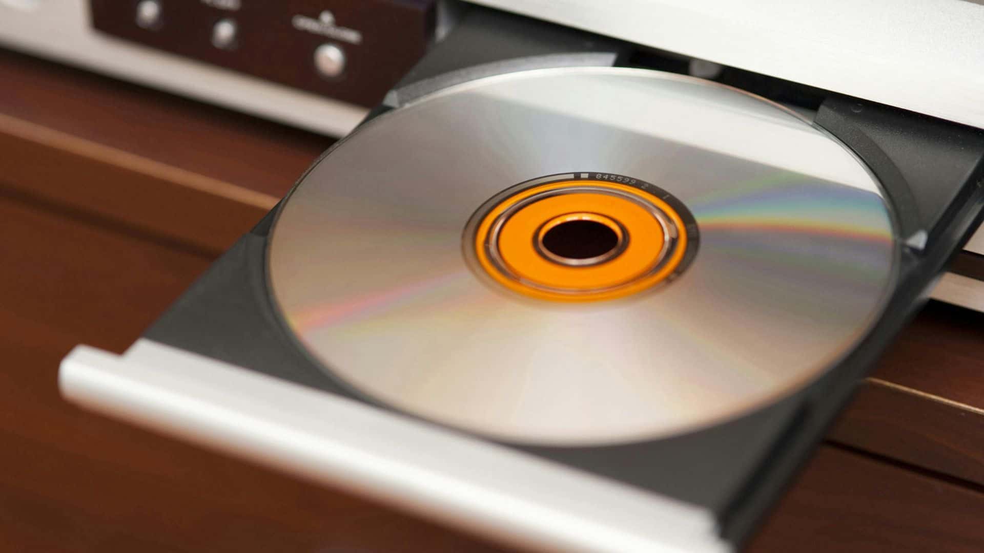 Disc in DVD Player