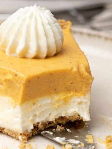 Double Layer Pumpkin Pie.
