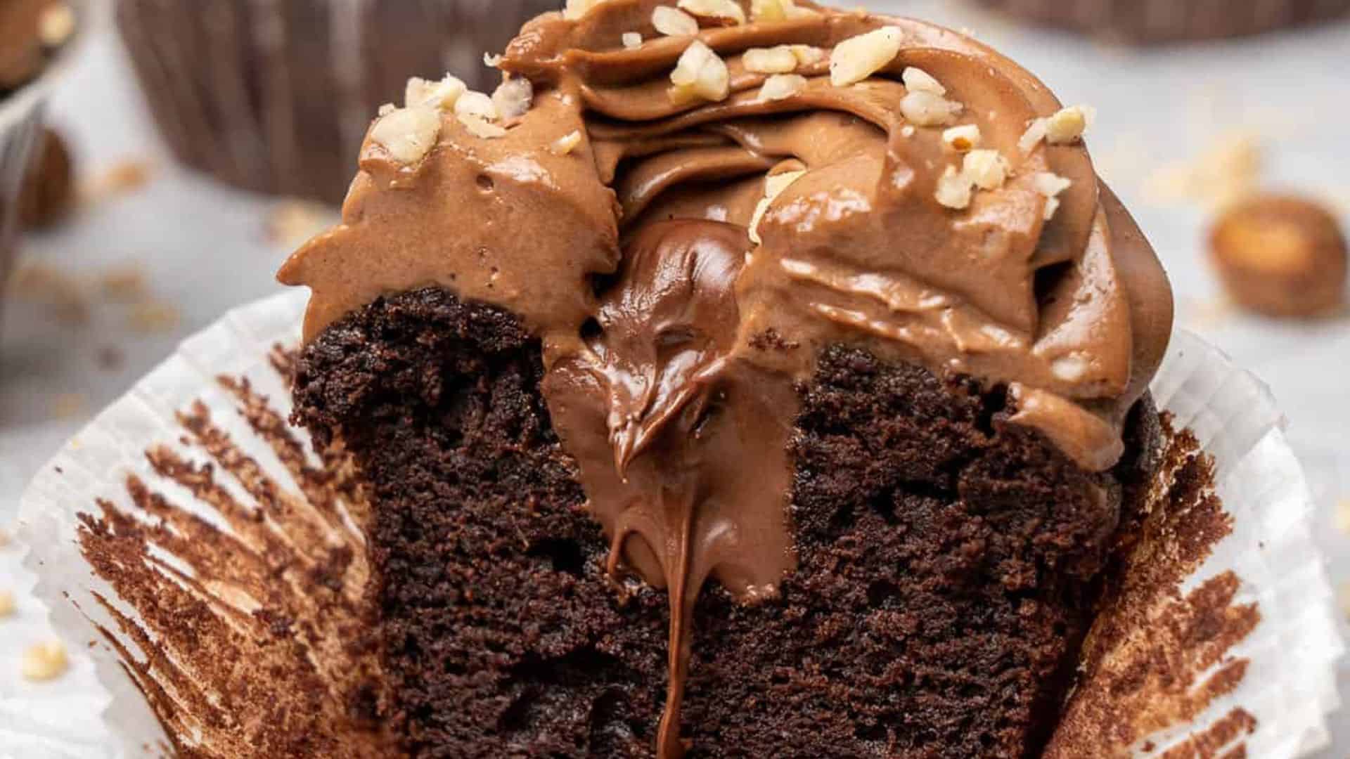Nutella Cupcakes.