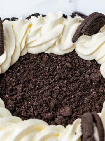 Oreo cheesecake.