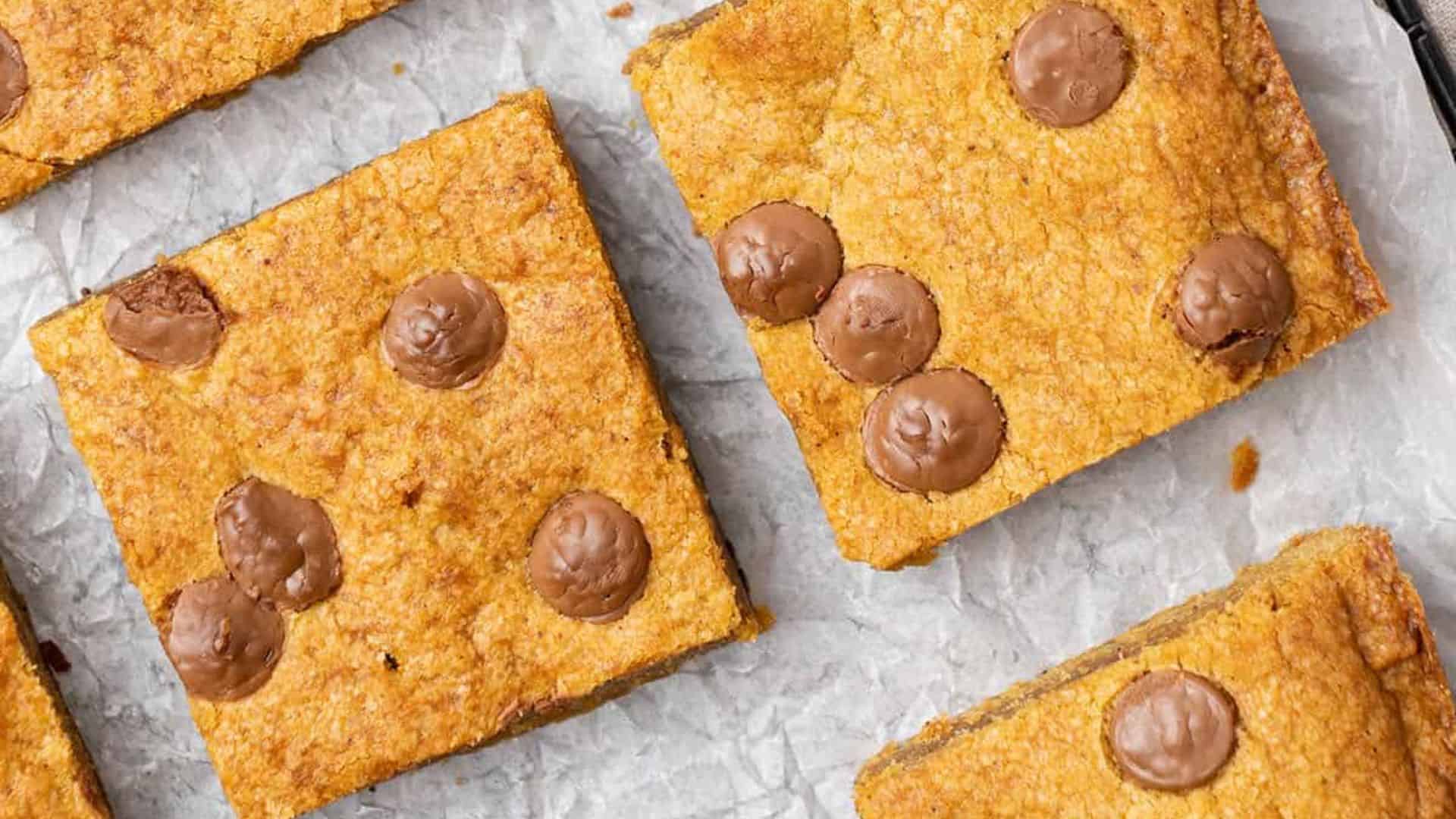 Pumpkin Blondies.