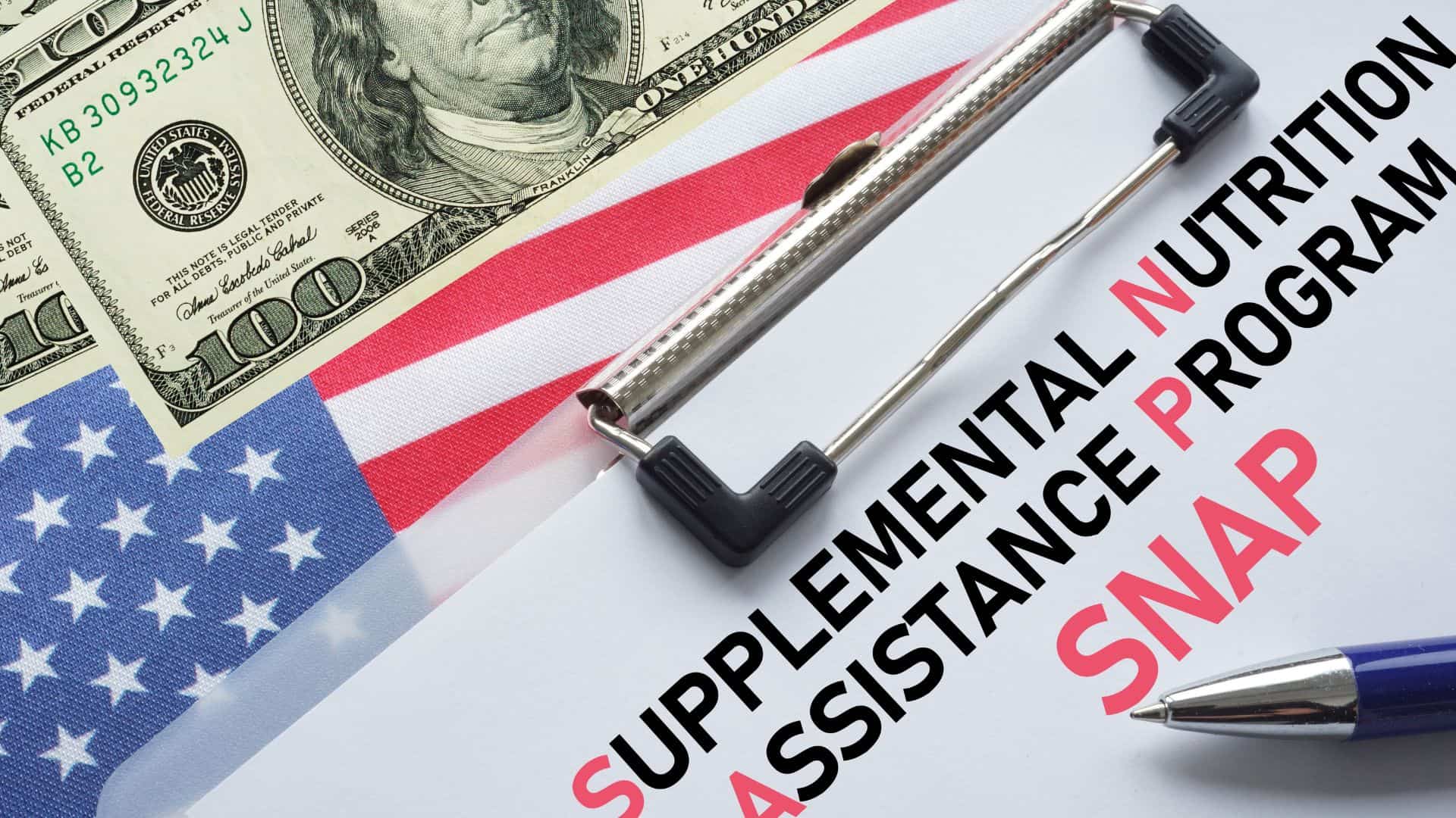 SNAP Supplemental Nutrition Assistance Program is shown using the text