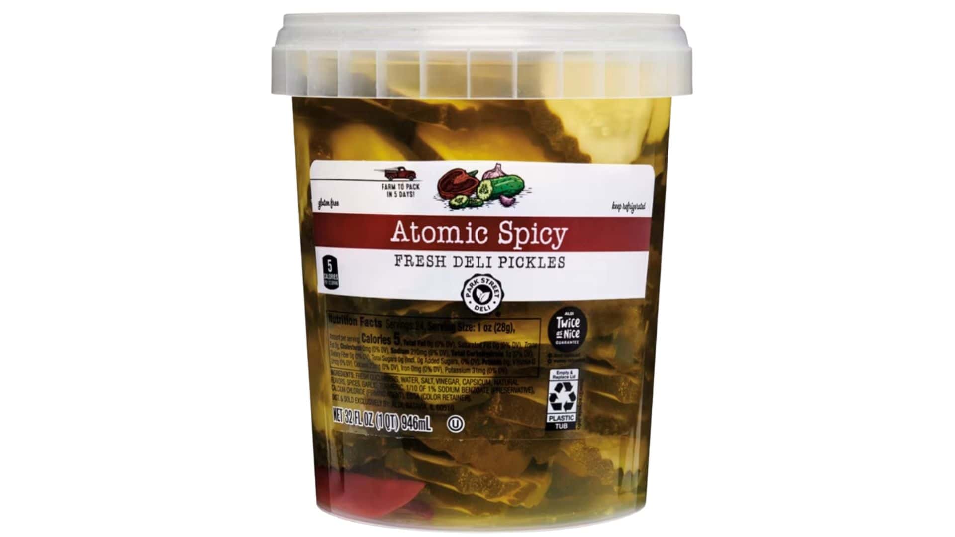 atomic spicy pickles