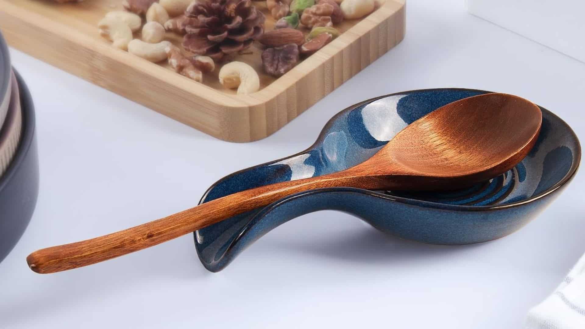 ceramic spoon rest