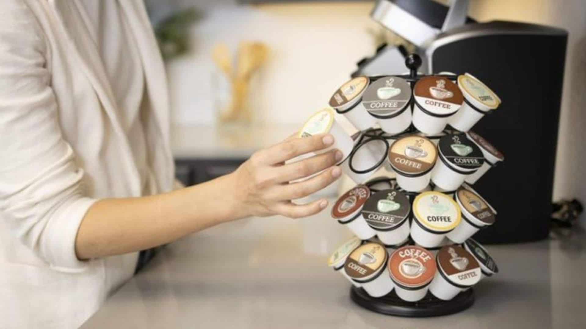 coffee pod holder