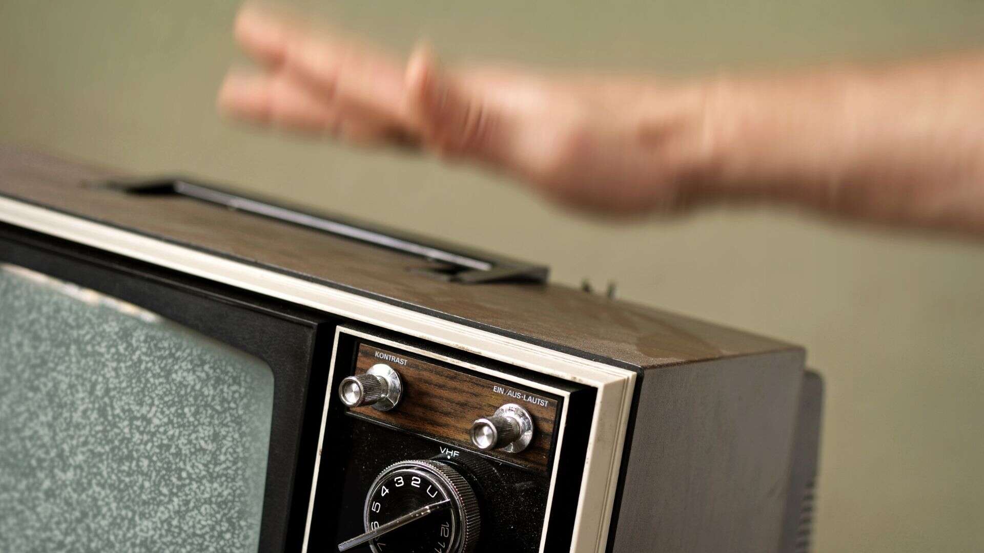 slapping TV