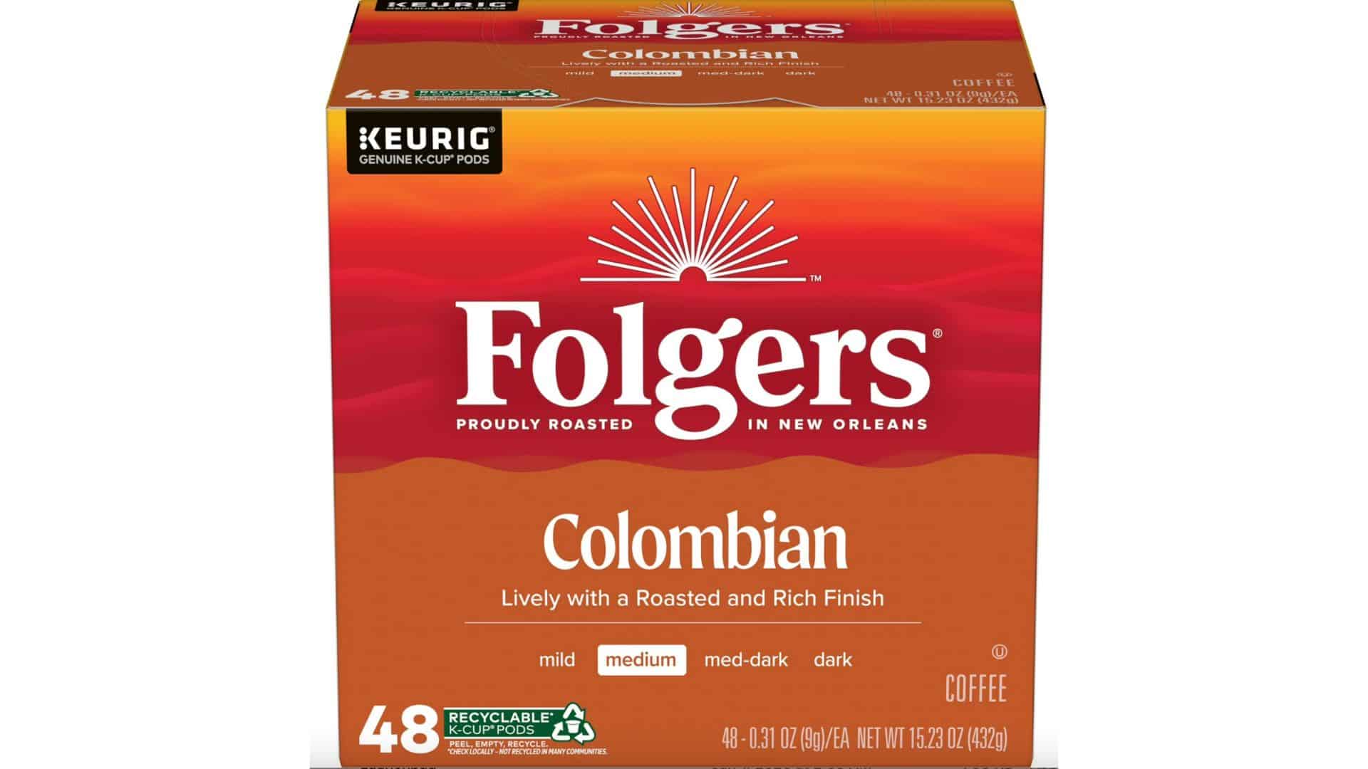 Folgers coffee pods