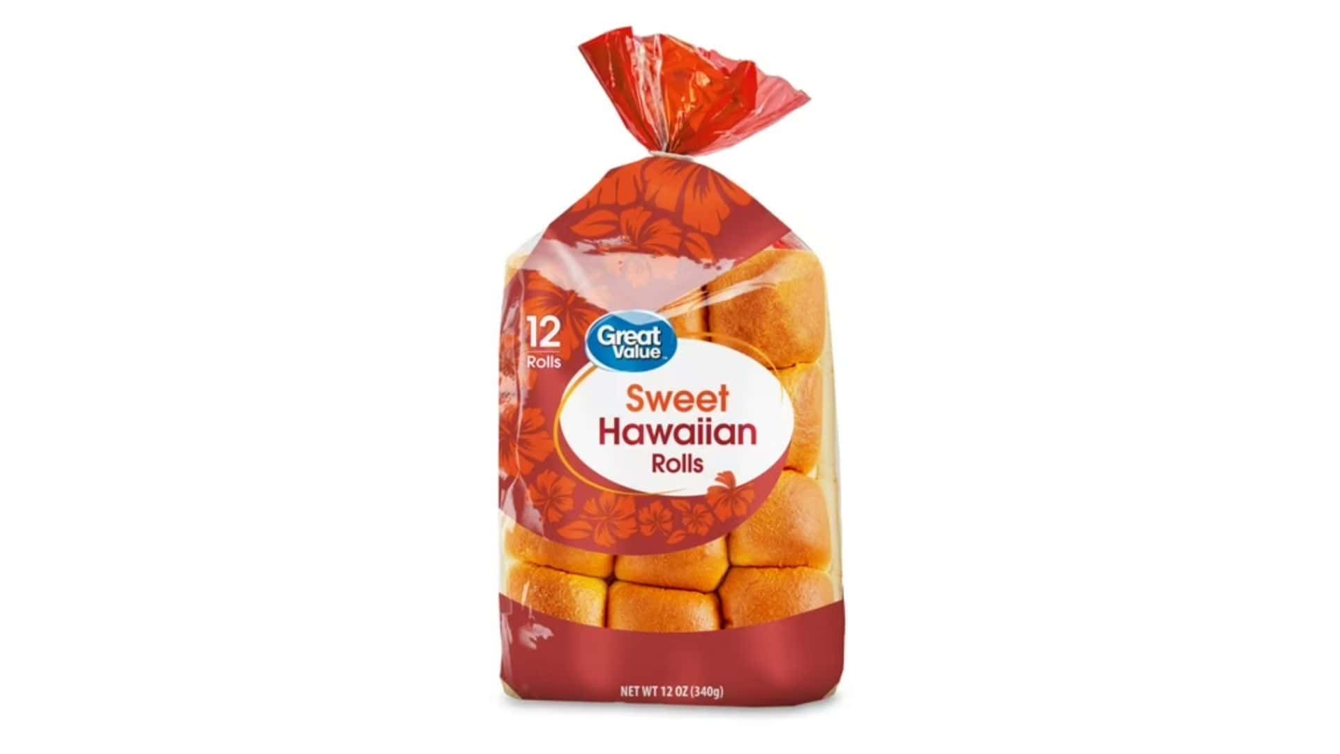 Great Value sweet Hawaiian rolls