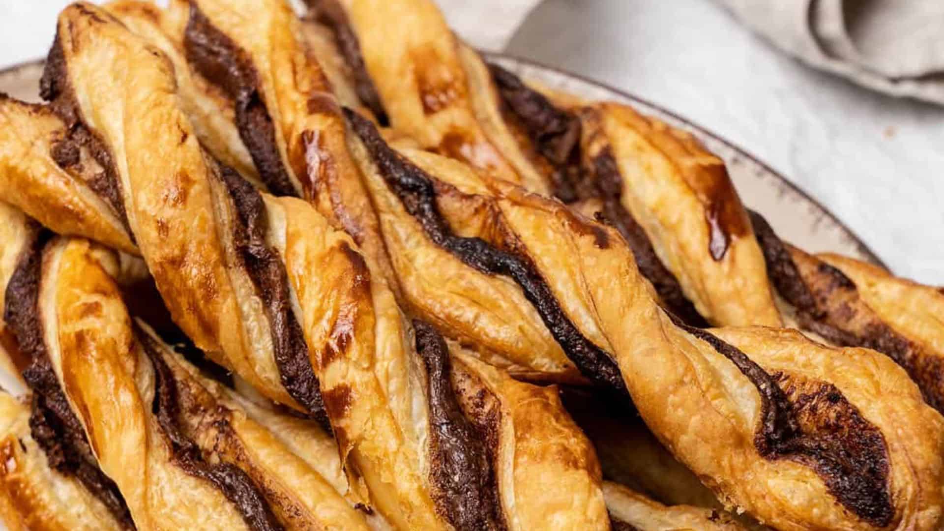 Nutella Twists.