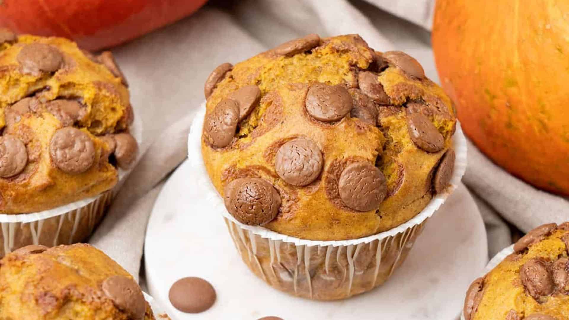 Pumpkin Banana Muffins.