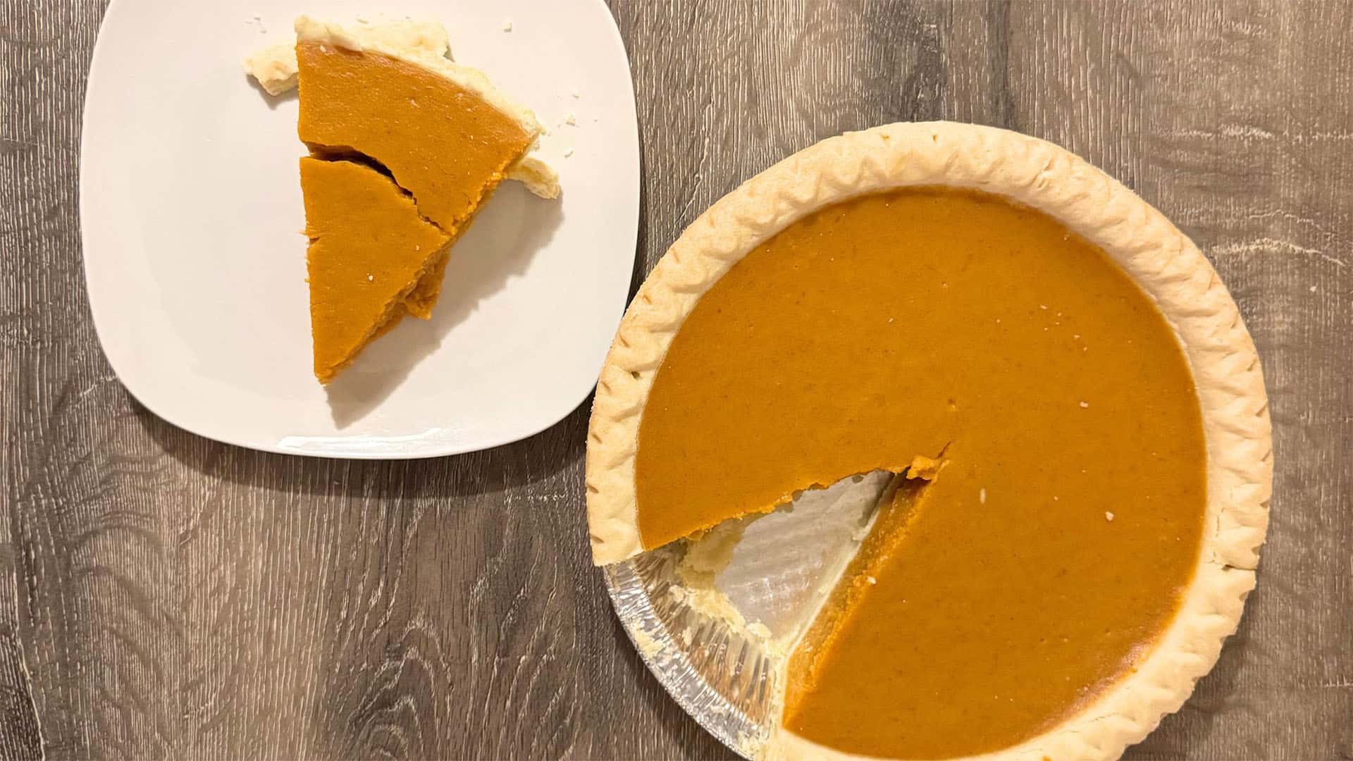 Aldi pumpkin pie.
