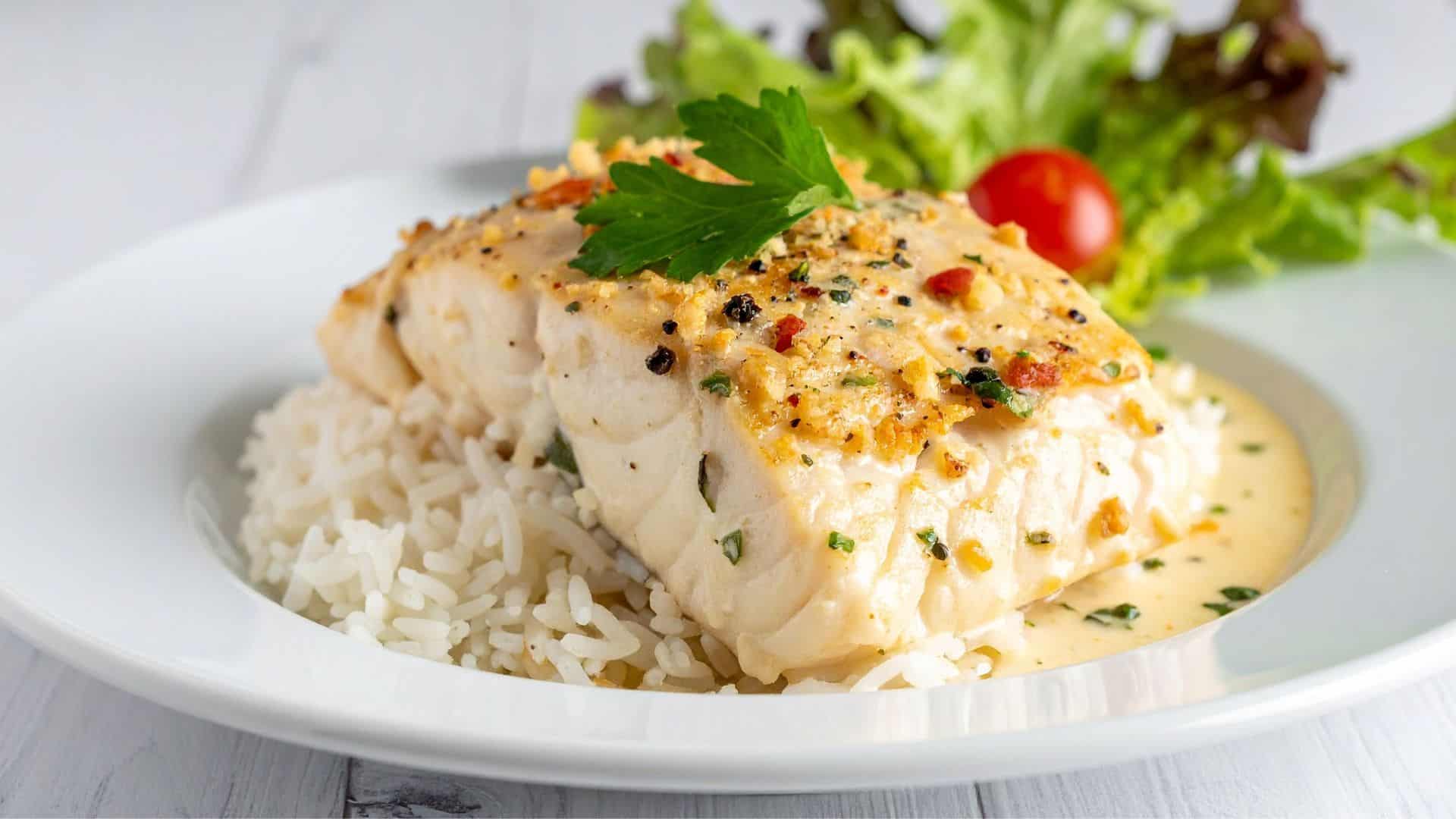 baked cod fish