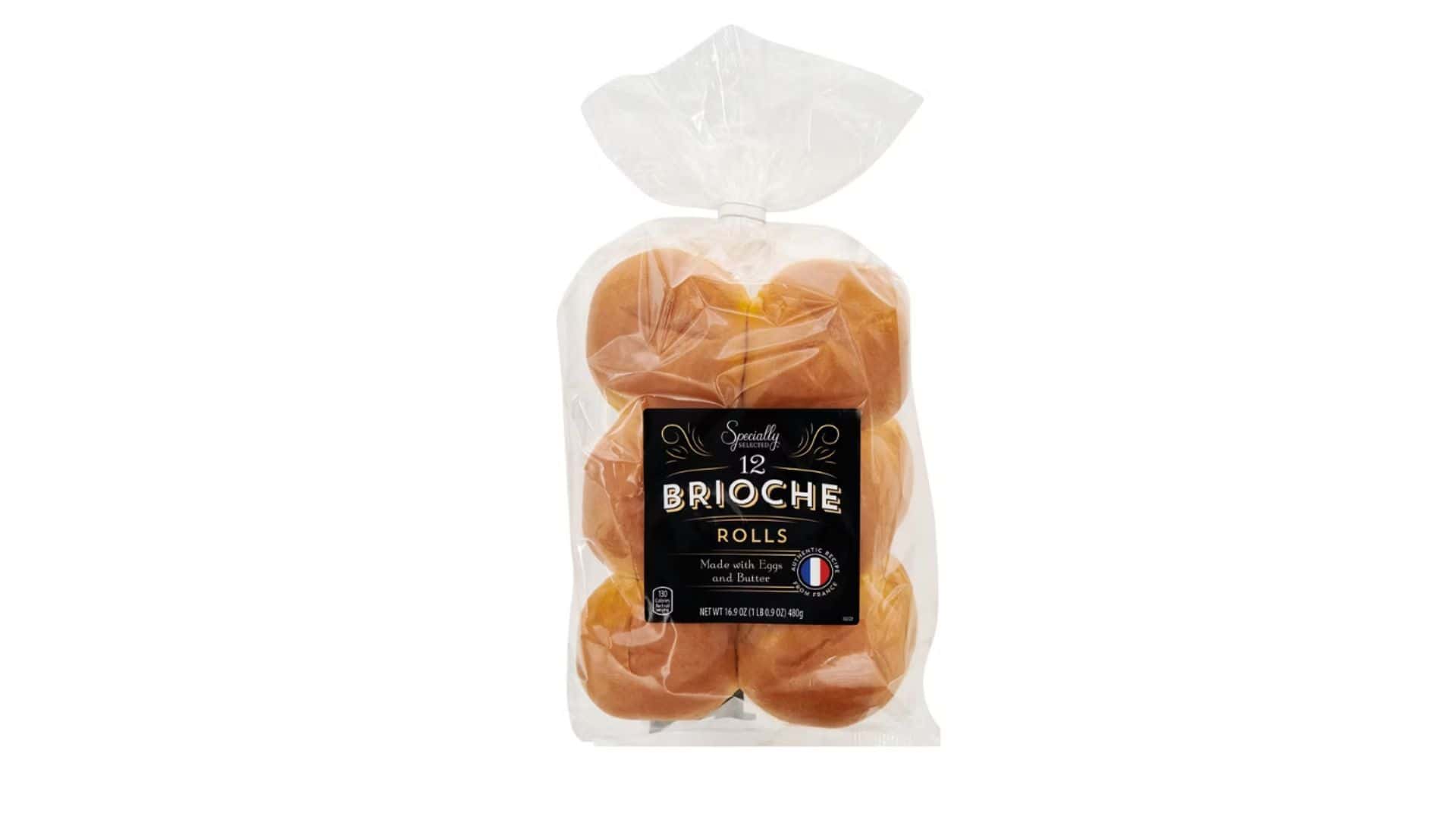 brioche rolls from Aldi