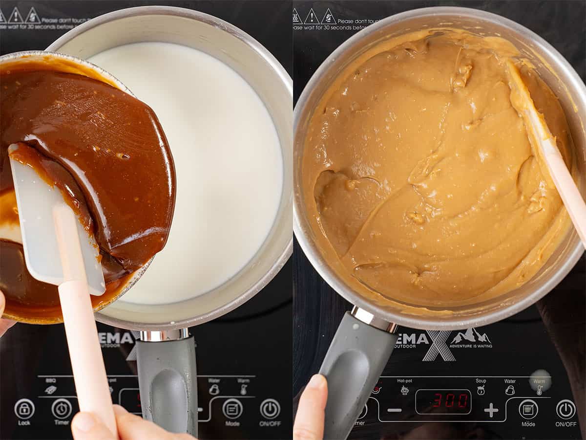 butterscotch pudding process.