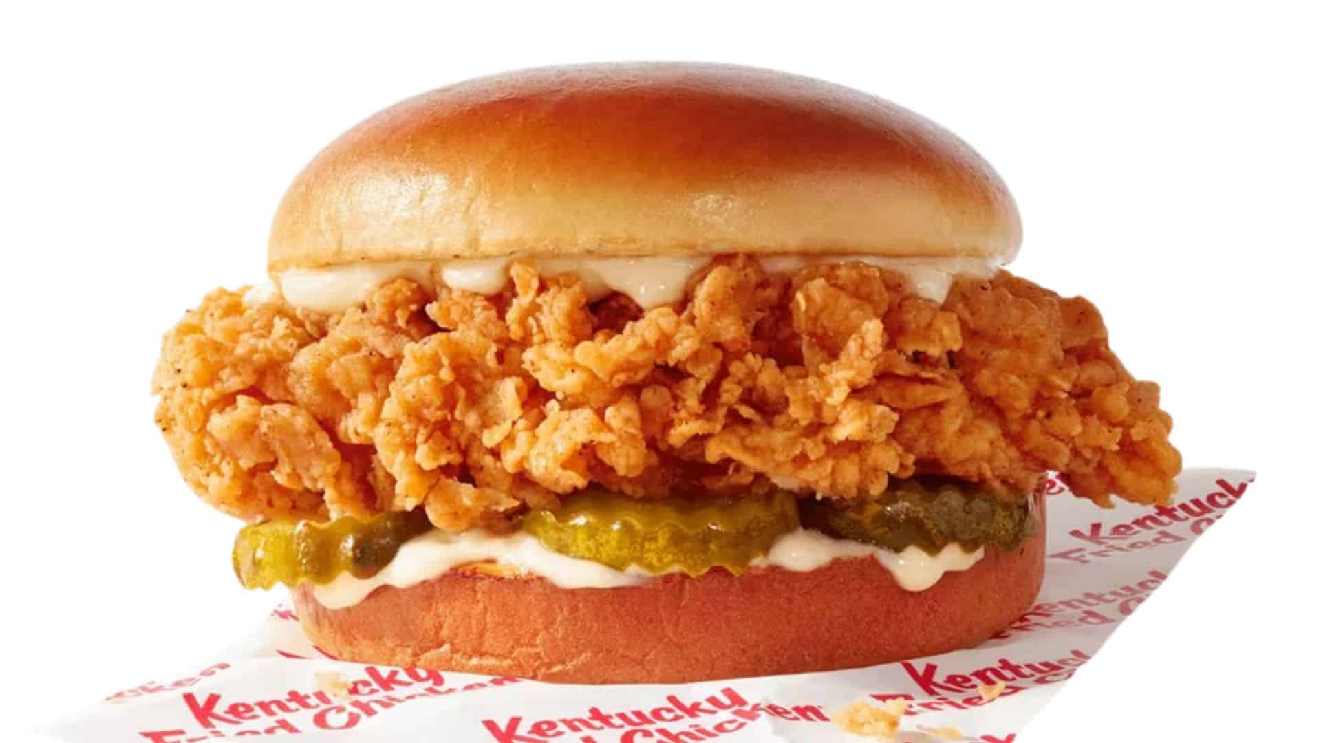 chicken sandwich kfc