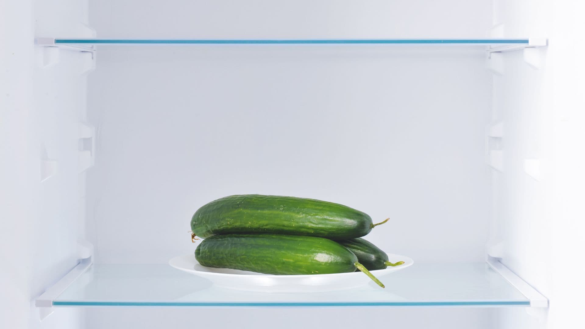 cucumbers in fridge