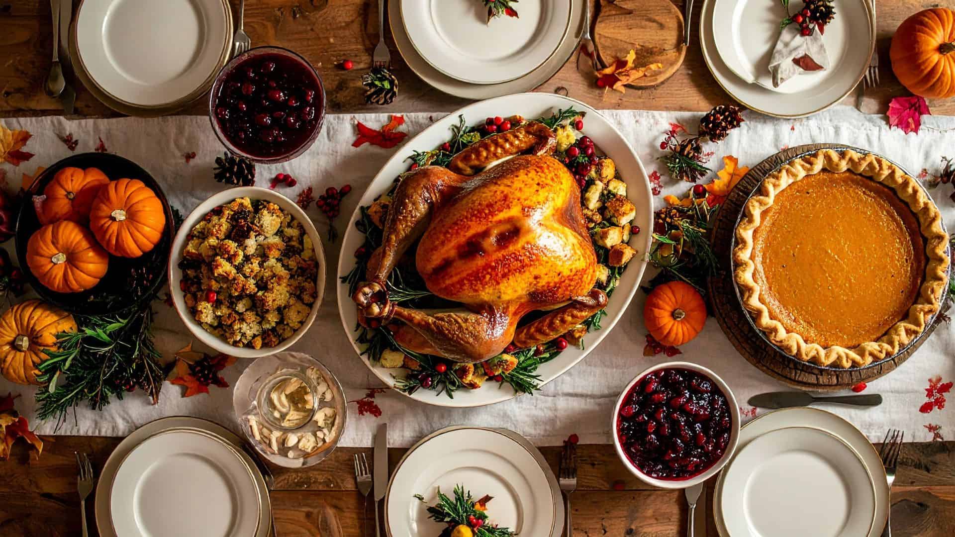 holiday turkey meal