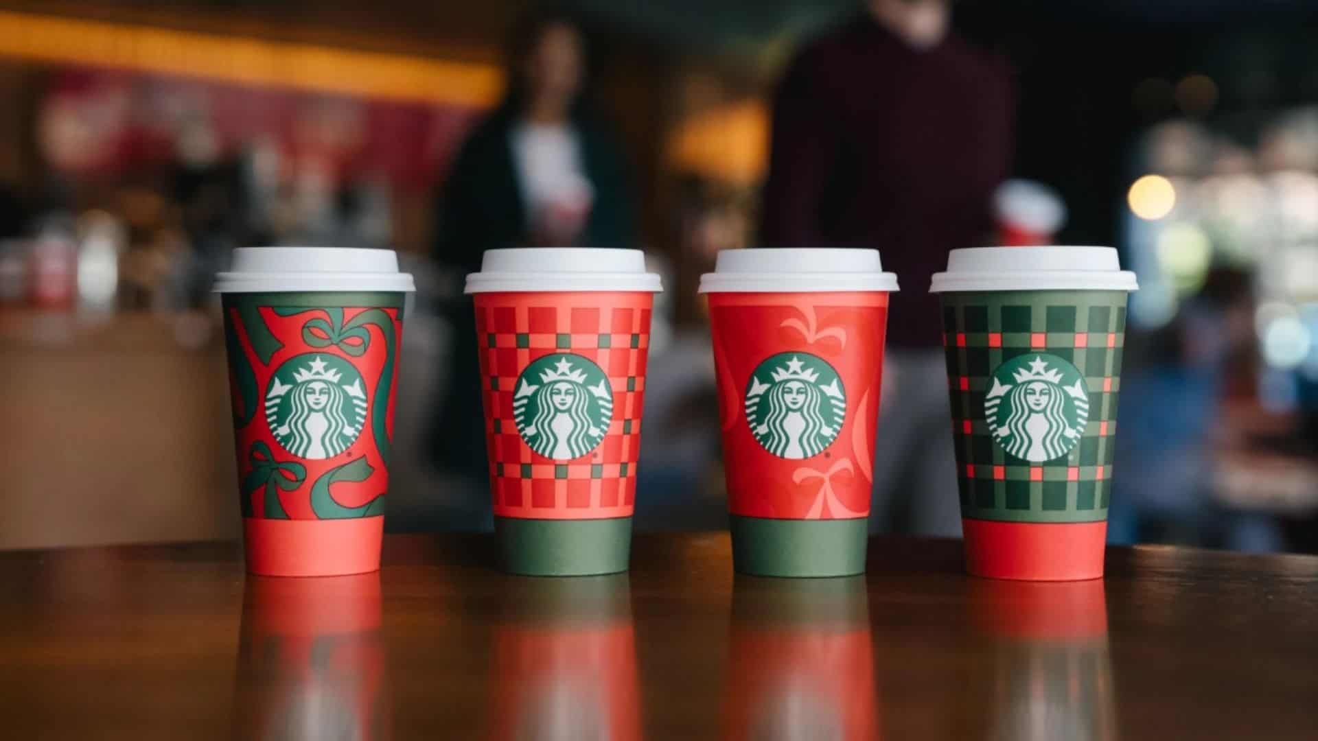 starbucks holiday cups