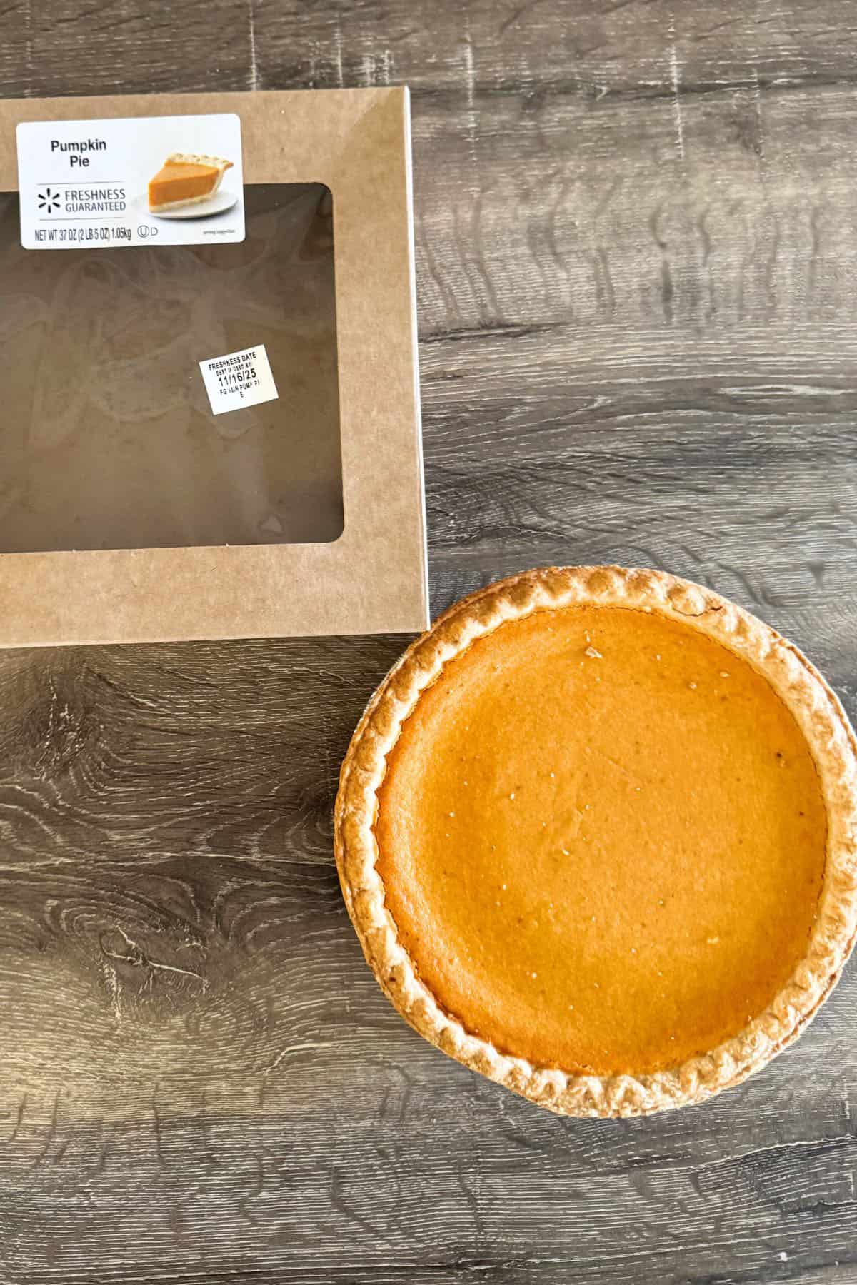 Walmart pumpkin pie.