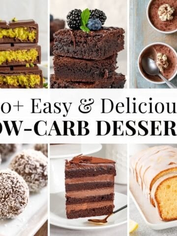 Low-carb desserts.