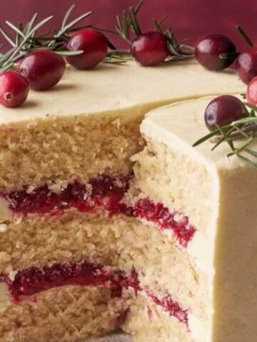 Cranberry Cake.