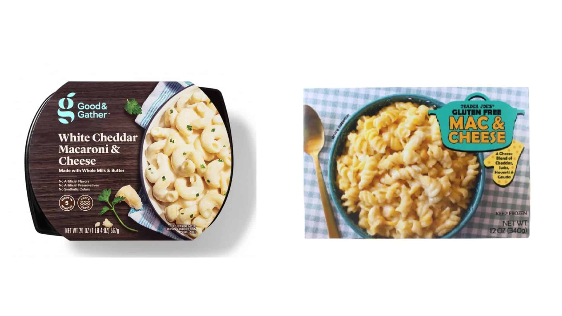 Gluten free mac & cheese comparison