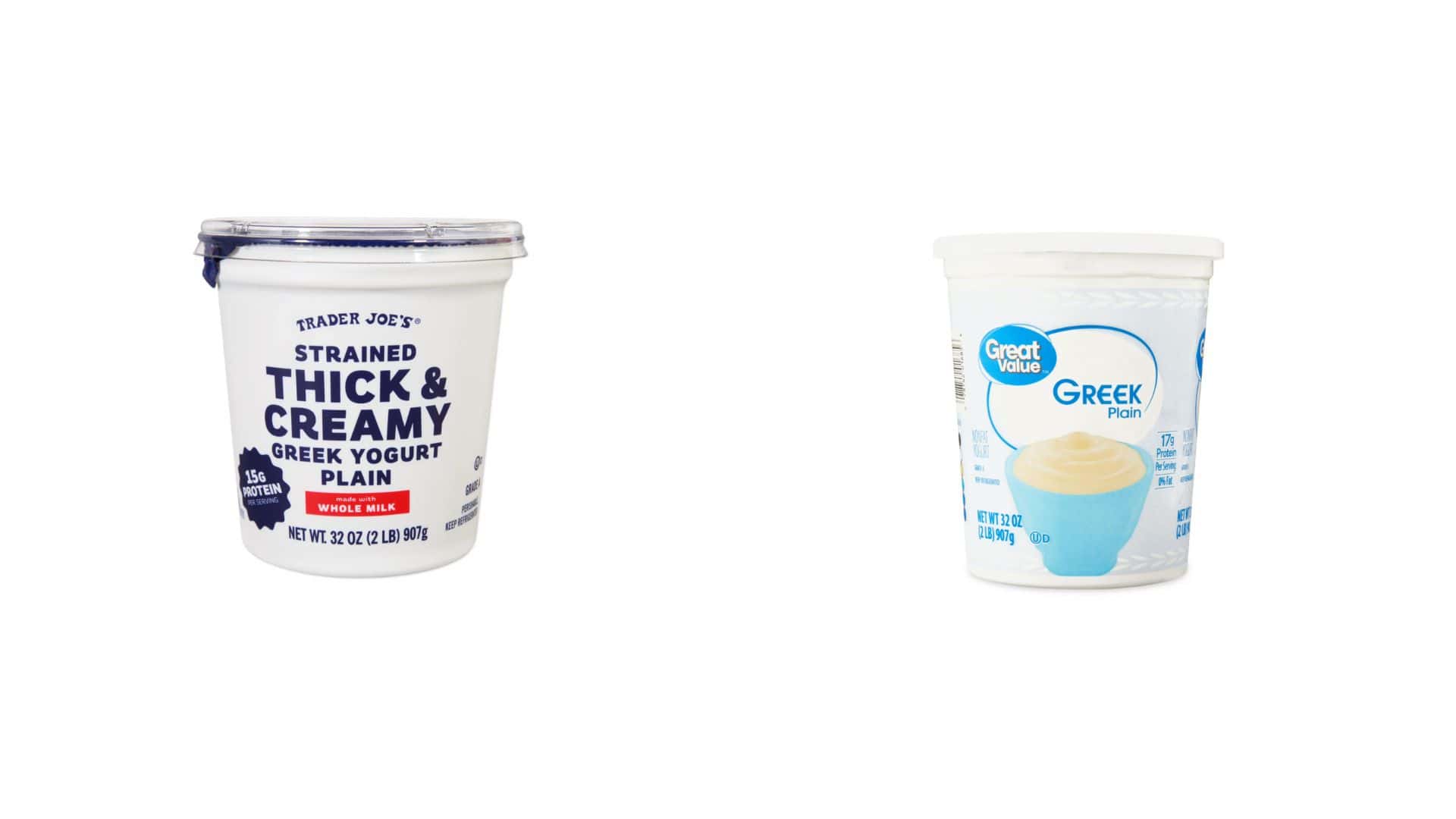 Greek yogurt comparison