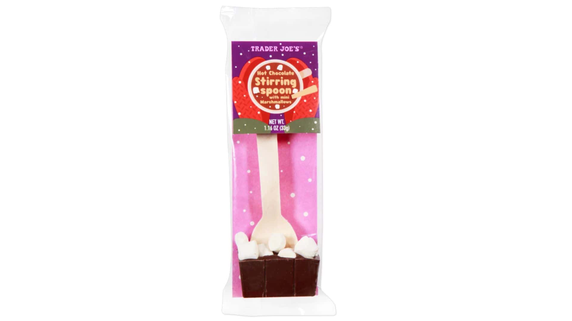 Hot chocolate serving spoon