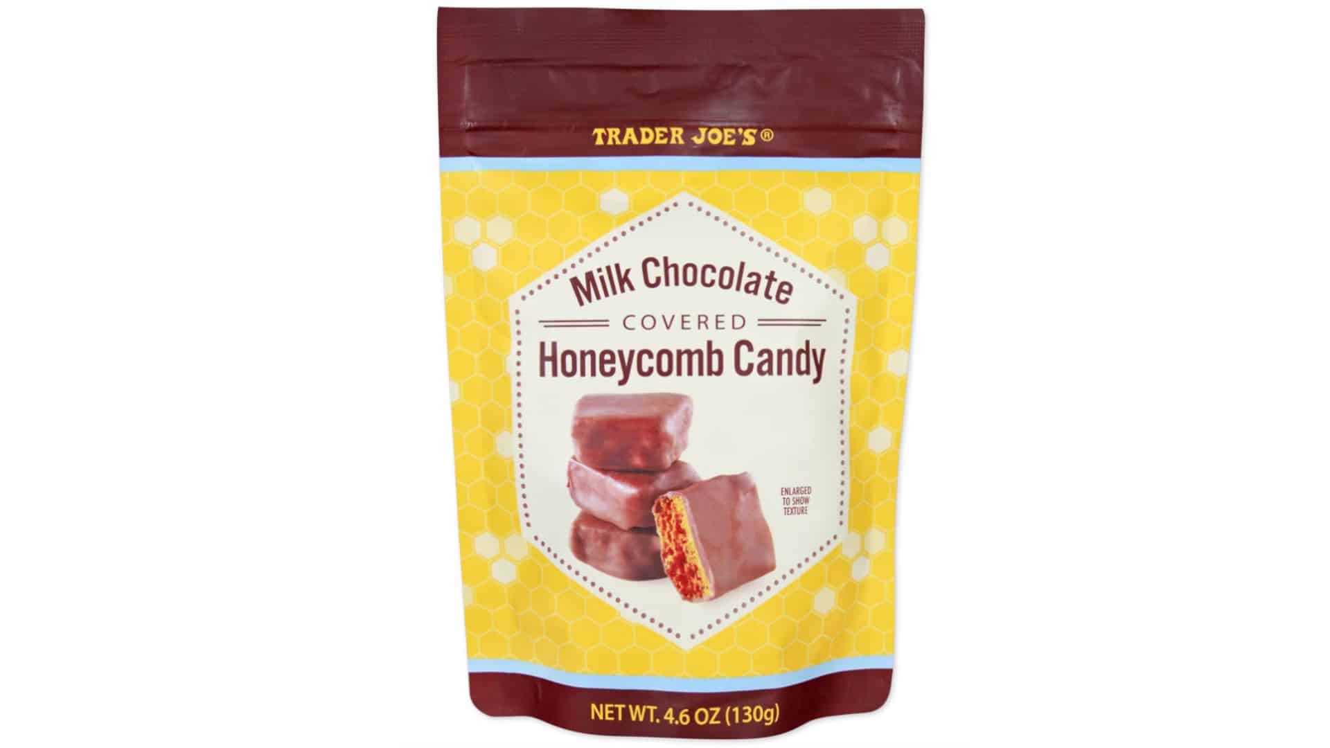 Milk chocolate covered honeycomb