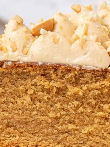 Peanut Butter Cake.
