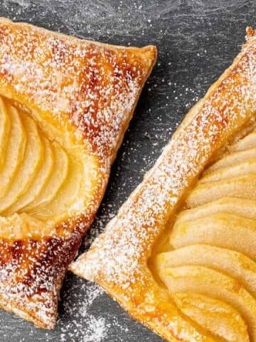 Pear Puff Pastry Tarts.