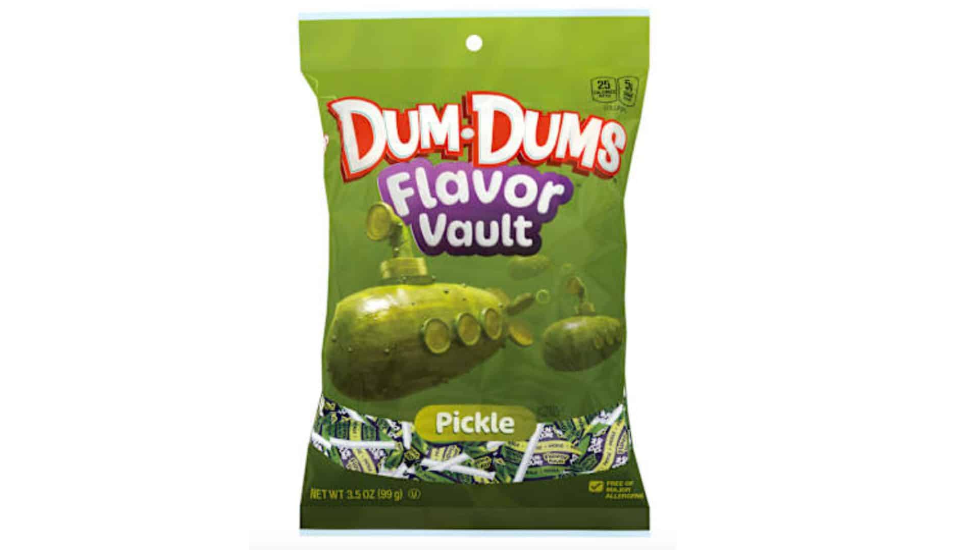 Pickle lollipops