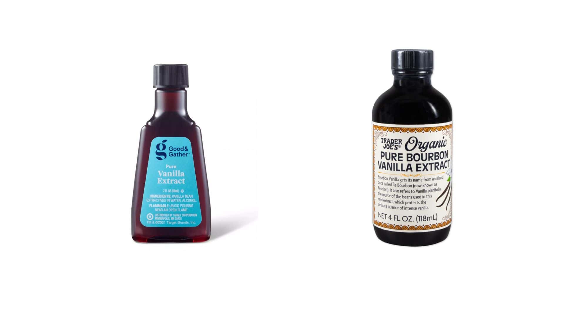 Vanilla extract comparison