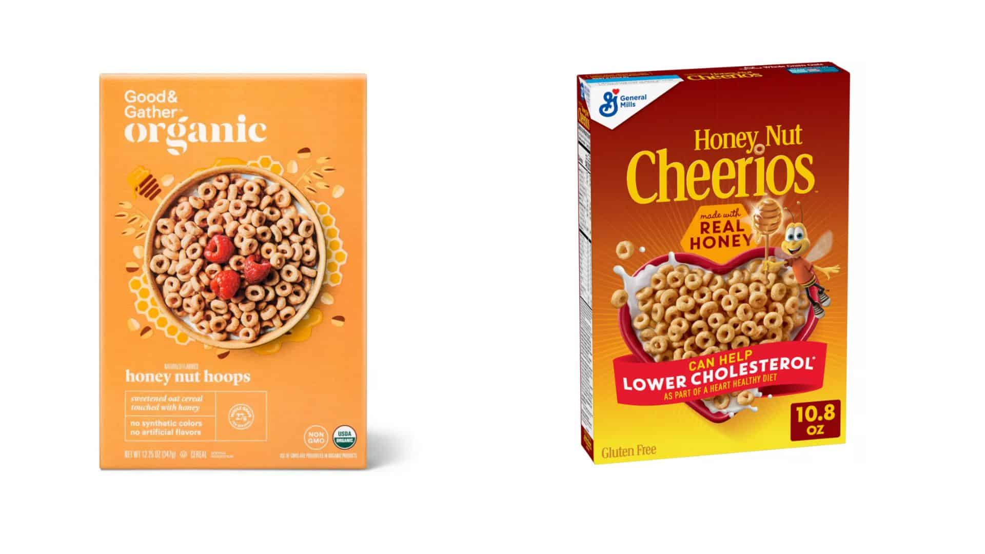 breakfast cereal comparison