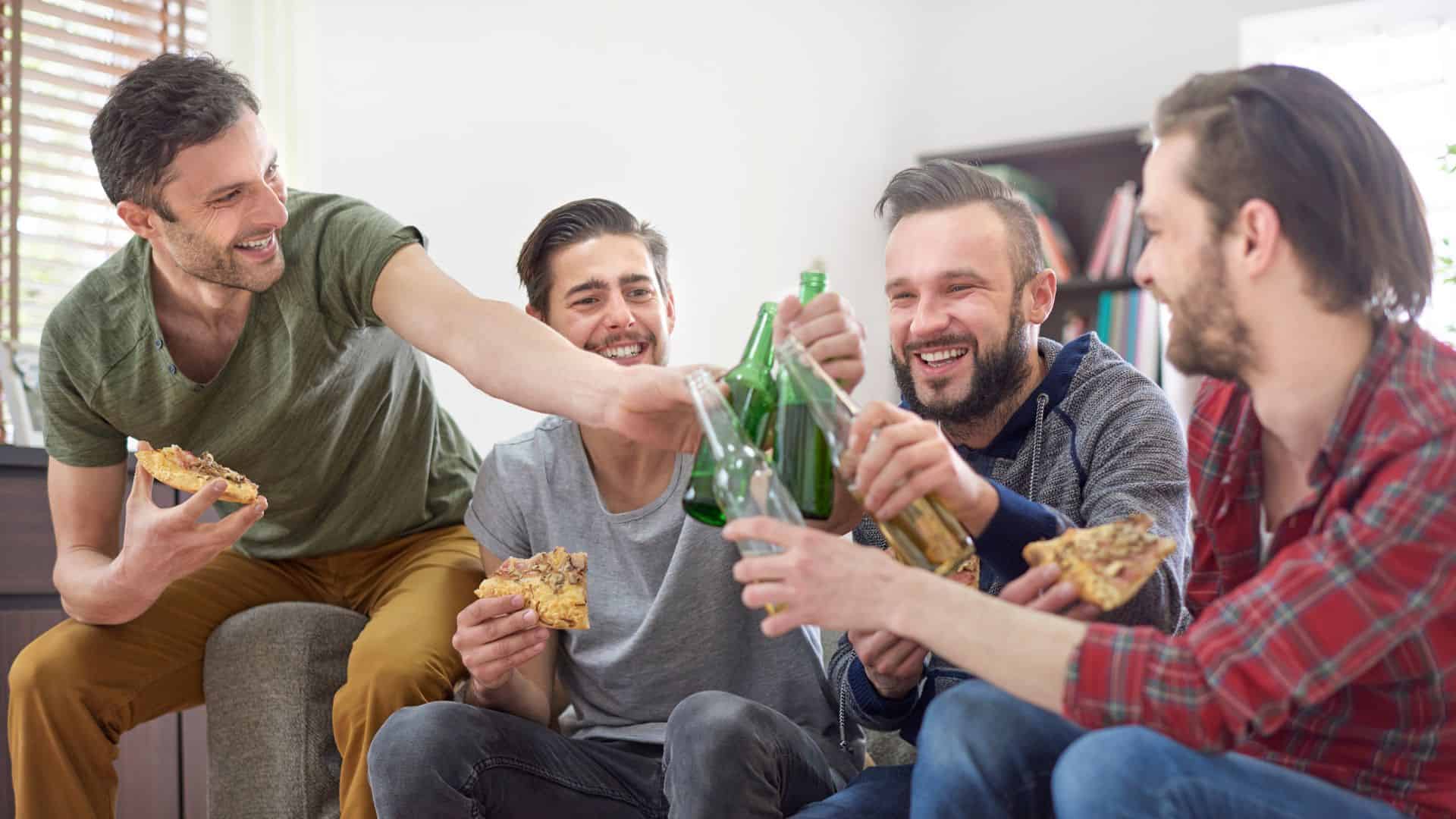 guys hanging out