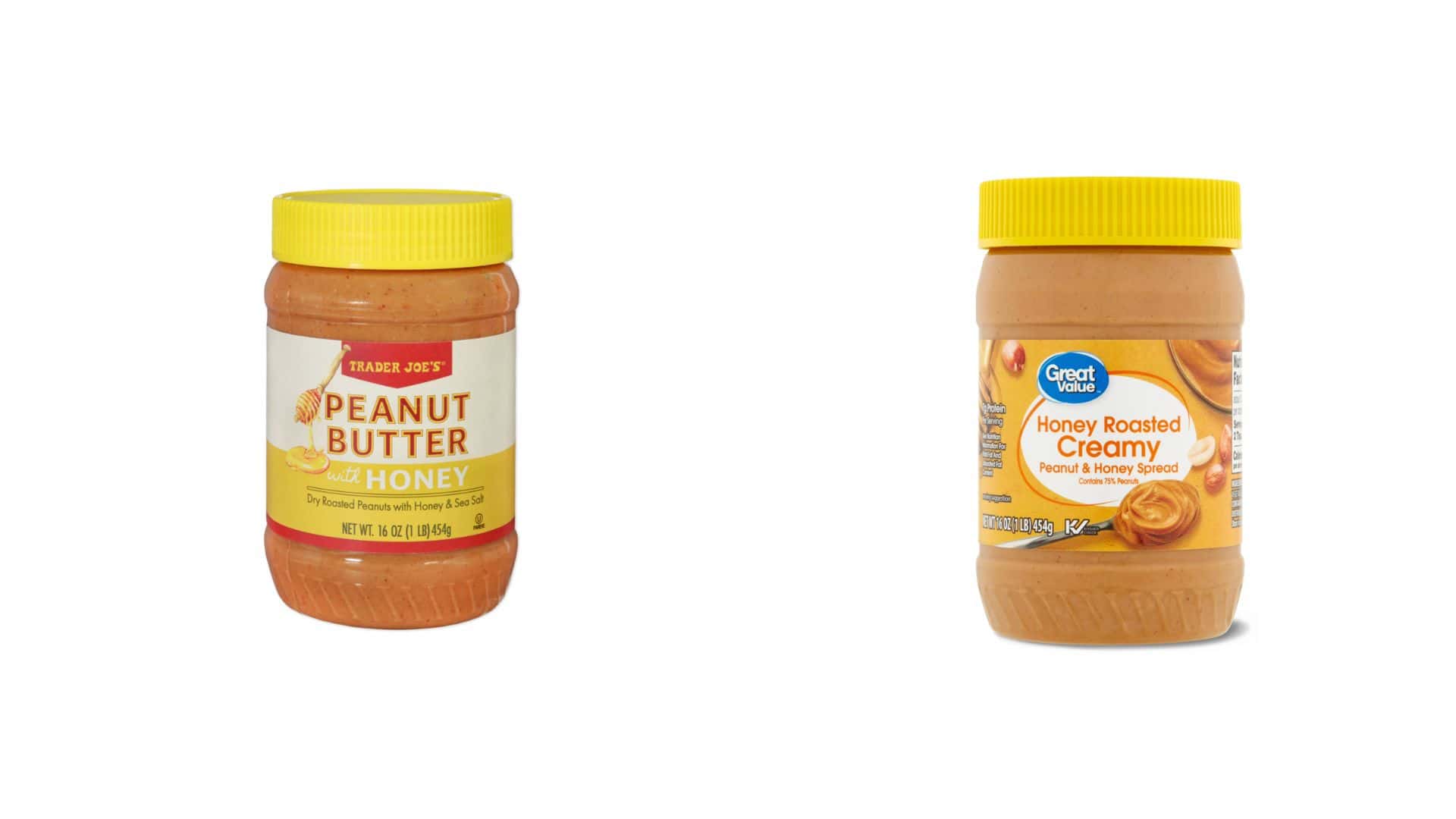 honey peanut butter comparison
