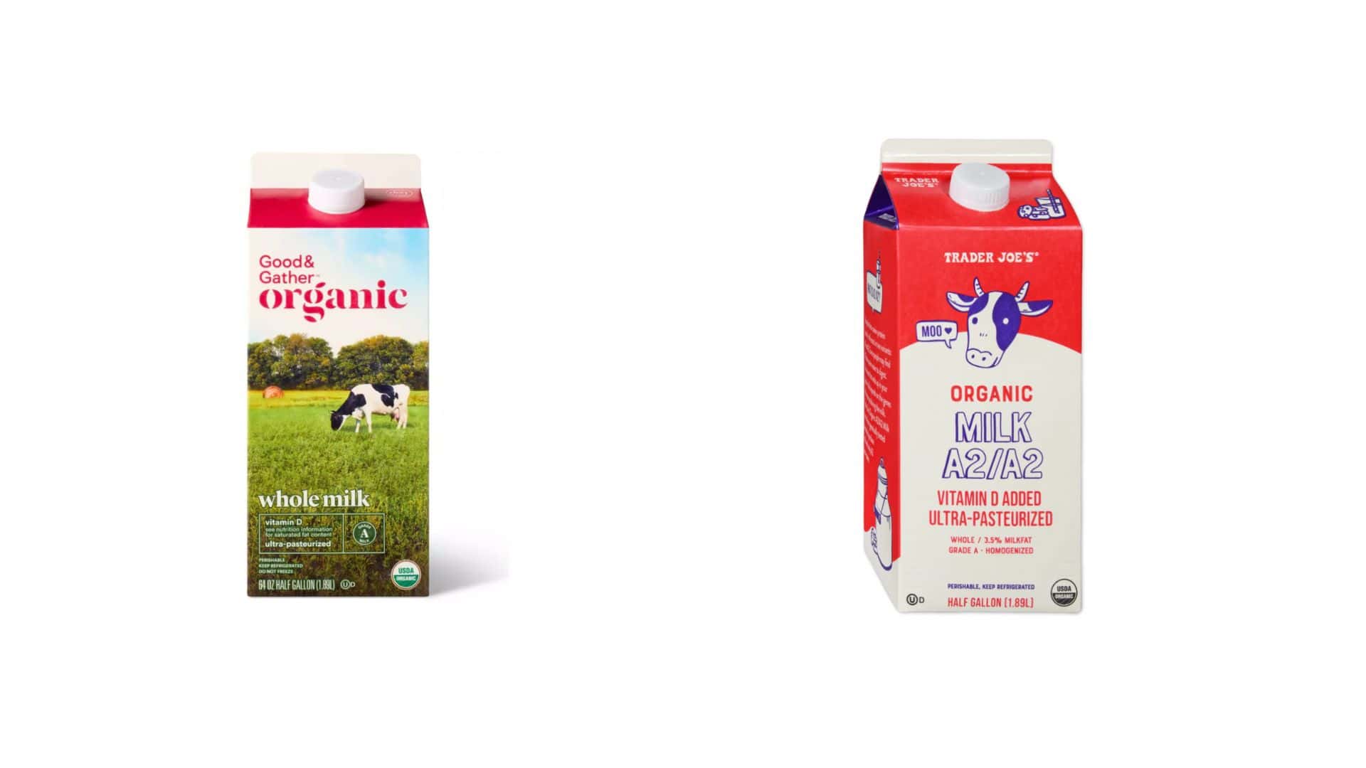 organic milk comparison