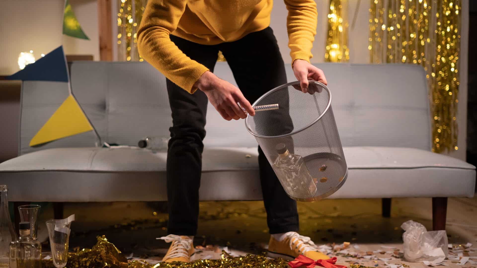 party clean up