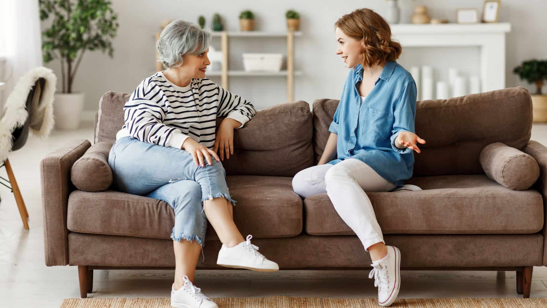 talking to mother in law