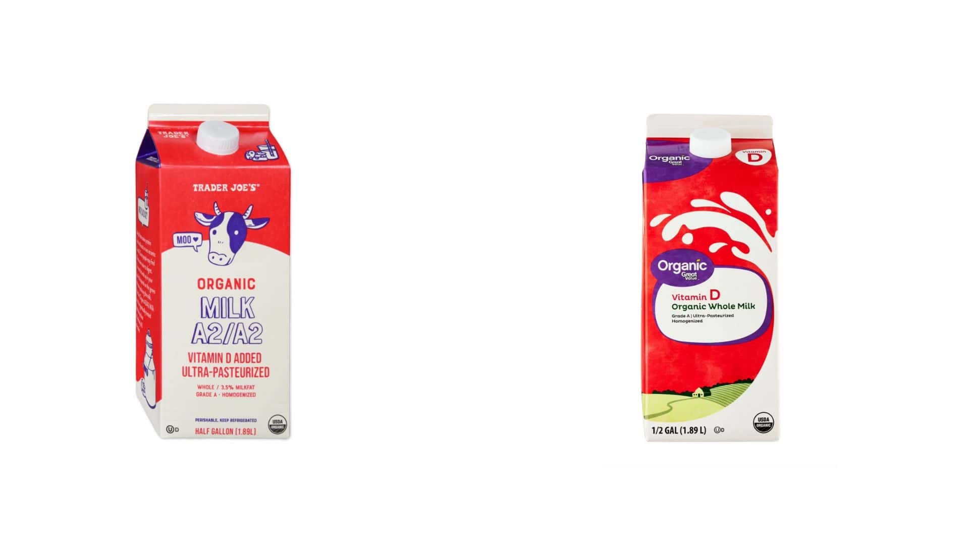 vitamin d milk comparison