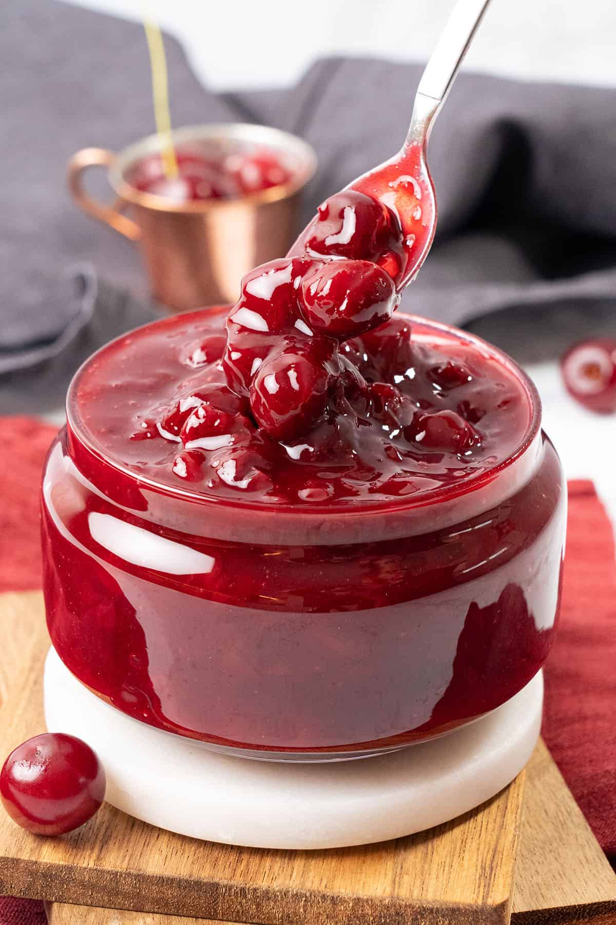 Cherry pie filling