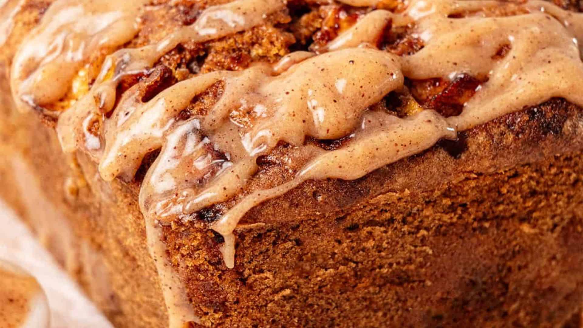 Cinnamon Apple Bread.