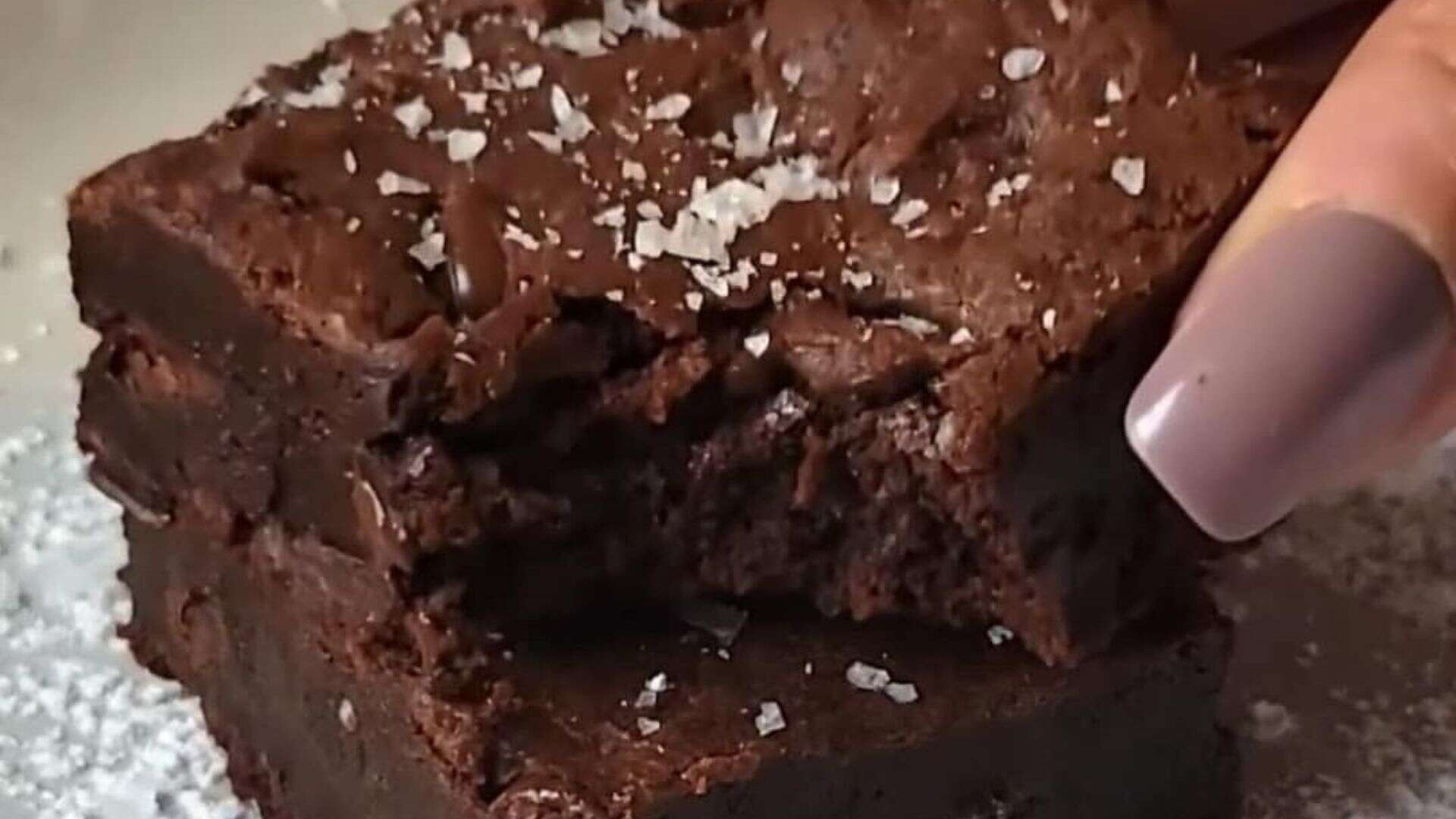 Condensed Milk Brownies.
