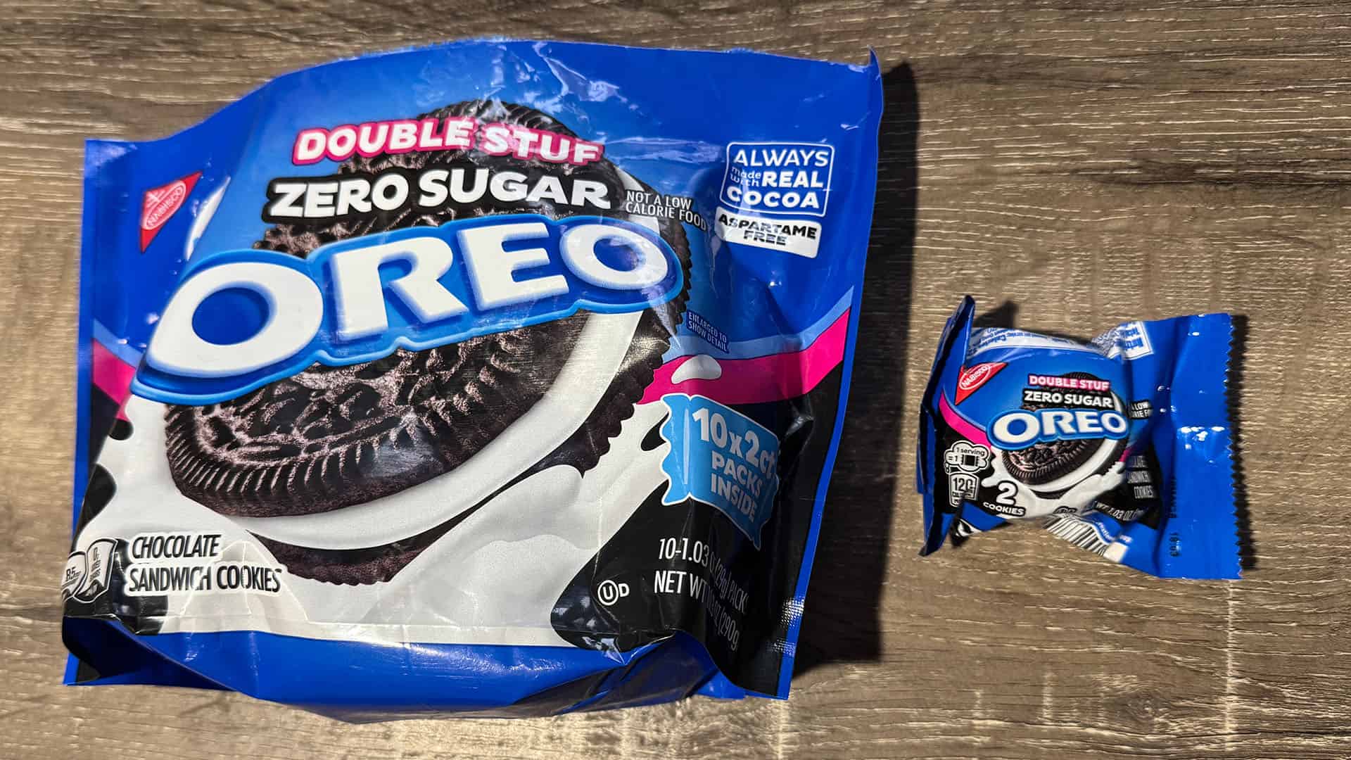 Oreo Zero sugar cookies.
