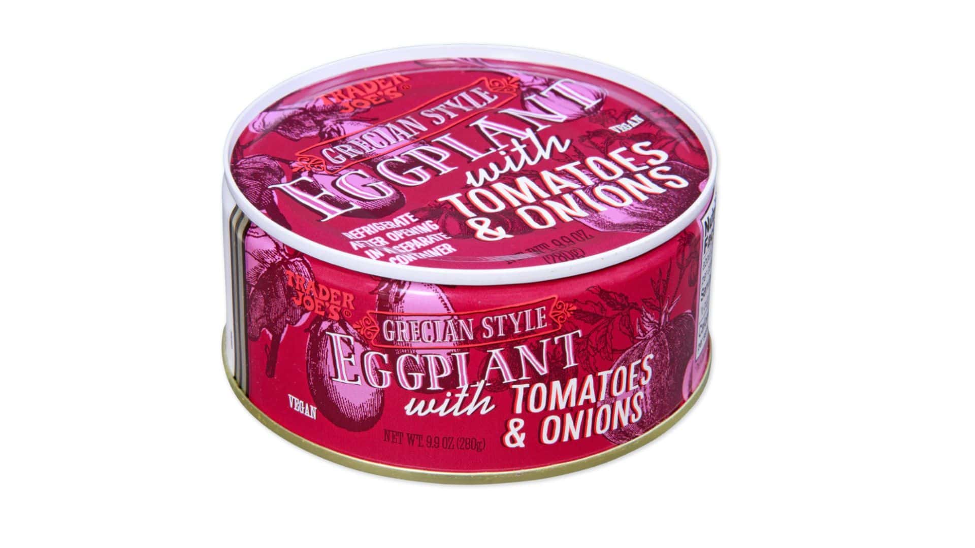 canned eggplant