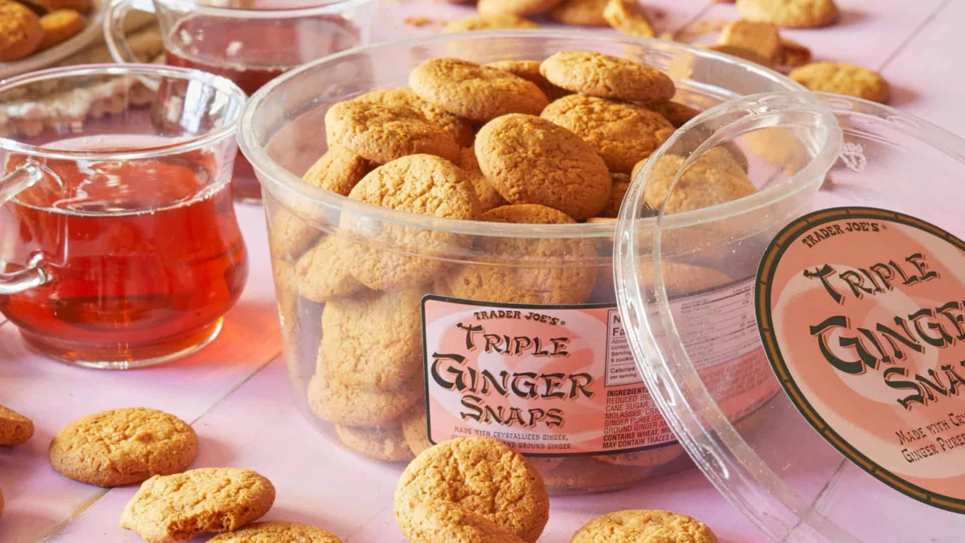 Gingersnap cookies
