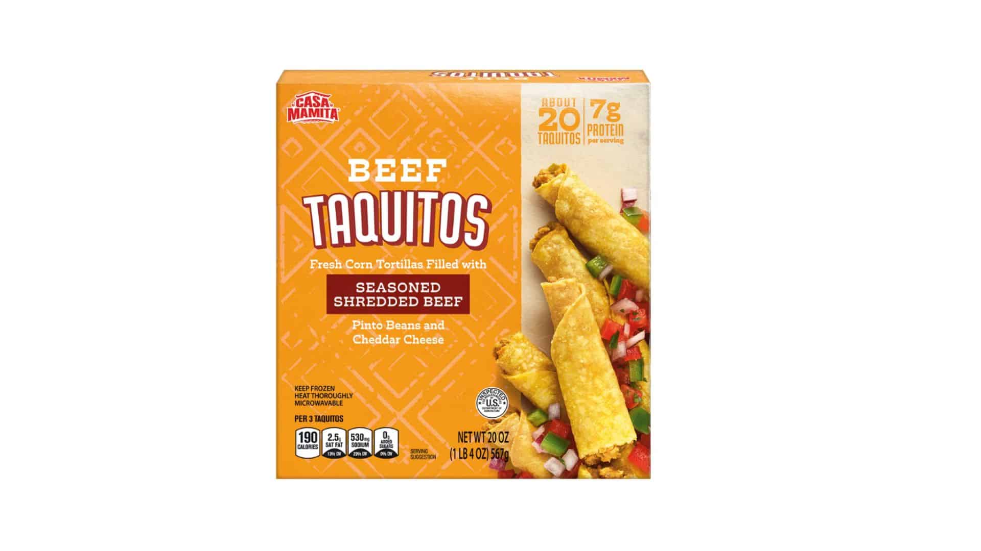 Beef taquitos
