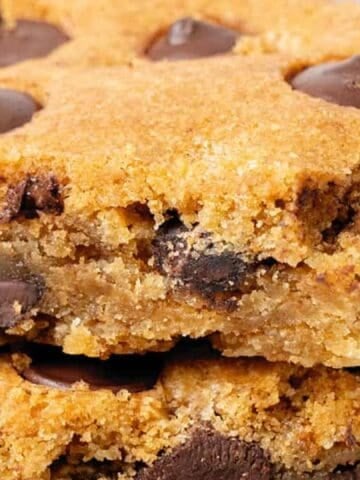 Chocolate Chip Cookie Bars.