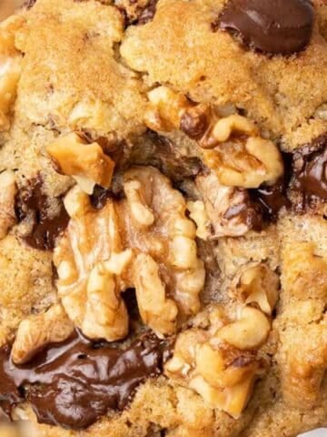 Chocolate Chip Walnut Cookies.