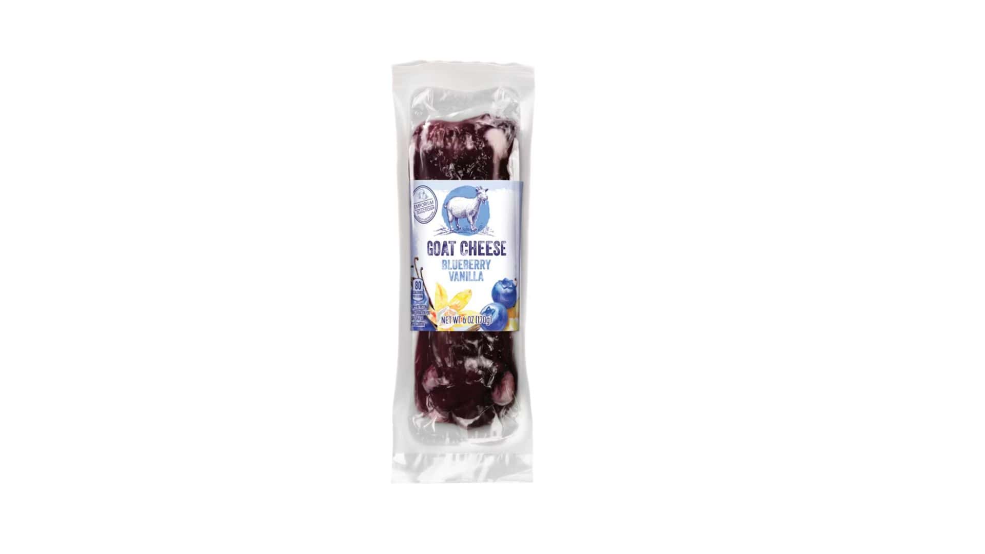 Goat cheese log